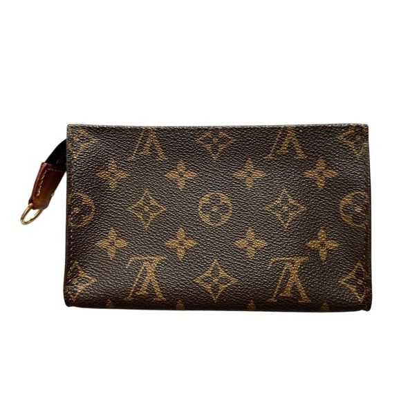 Authentic Louis Vuitton Monogram Leather Mini Bucket Bag Pouch - Picture 5 of 13